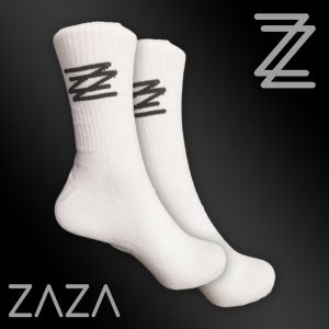 Zaza White Sports Socks (6 Pairs)
